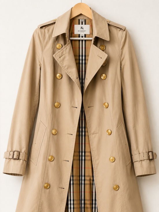 Burberry Jackets & Blazers - Burberry Chelsea Gabardine Heritage Trench Coat